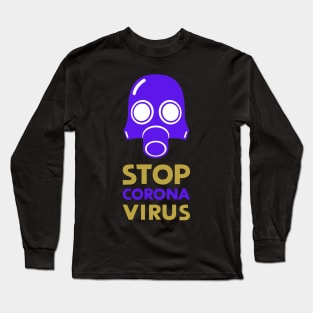 stop virus Long Sleeve T-Shirt